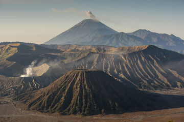 Fototapeta premium Sunrise at Mount Bromo volcano East Java, Indonesia.
