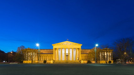 Museum of Fine Arts at blue hour - Budapest, Hungary