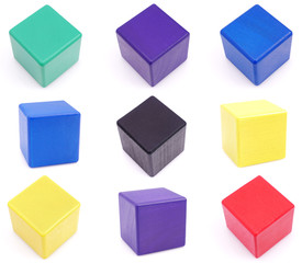  Toy wooden blocks