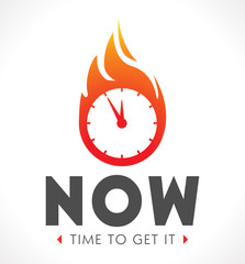 Logo - the time is now