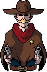 Cowboy Illustration Design