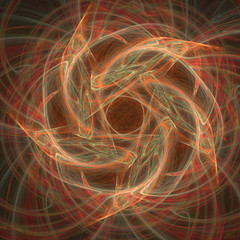 Naklejka premium abstract fractal pattern