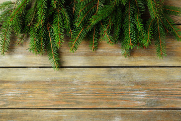 wooden christmas background