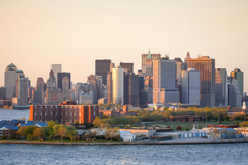 Manhattan Financial District and Governors Island