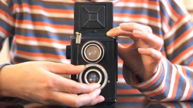 Vintage Camera Photographer