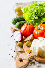greek salad ingredients