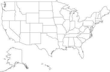 Detailed USA Map