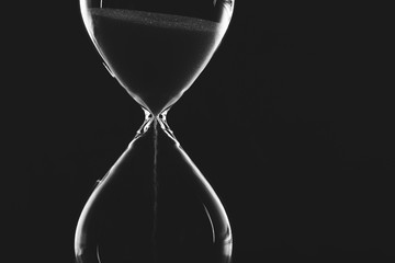 Hourglass, concept of time