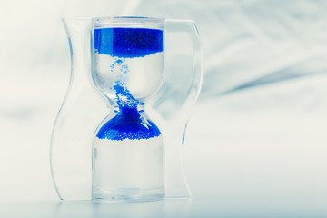 Hourglass, concept of time