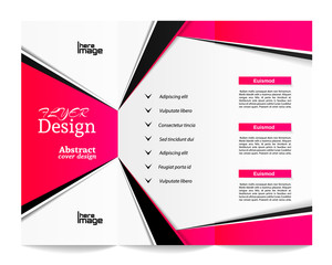 Tri-fold brochure template