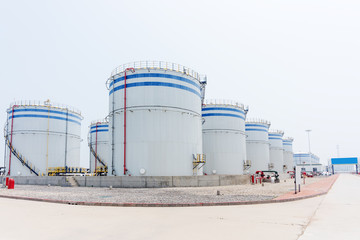 view of oil depot