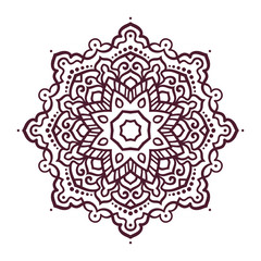 Vector mandala ornament.