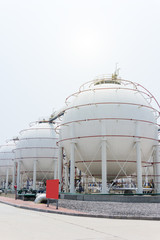 view of oil depot