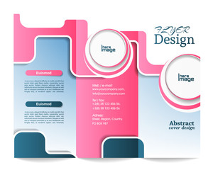 Tri-fold brochure template