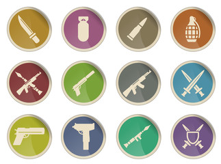 Weapon simply icons