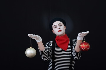 MIM with Christmas toys