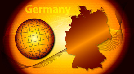 Karte von Deutschland © Artalis-Kartographie