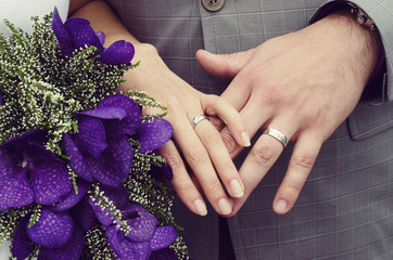Fototapeta premium wedding rings