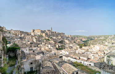 Fototapeta na wymiar Ancient town of Matera, Basilicata, Italy