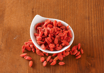 Dried goji berries