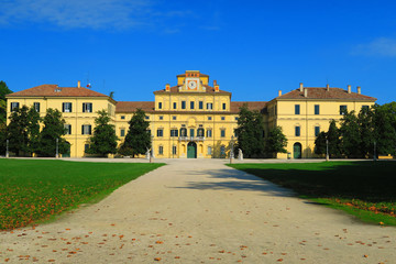 Ducal Palace in Parma, Italy. It was built in 1561 by order of the Duke of Parma Ottavio Farnese and was the seat of the ducal court until the second half of the seventeenth century.