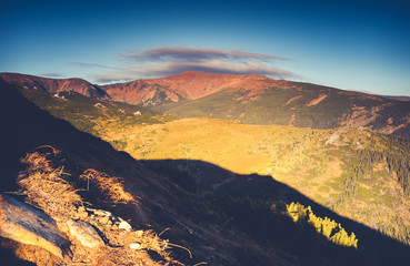 beautiful mountains landscape