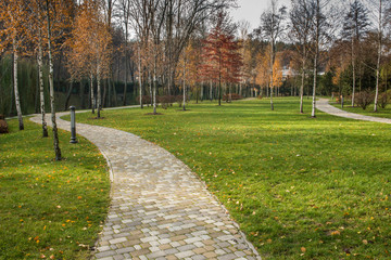 Фрагмент осеннего парка