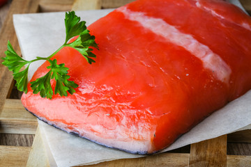 Salmon fillet