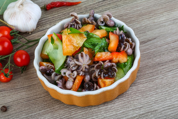 Octopus salad