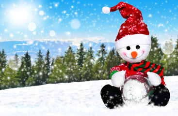 Obraz premium Snowman