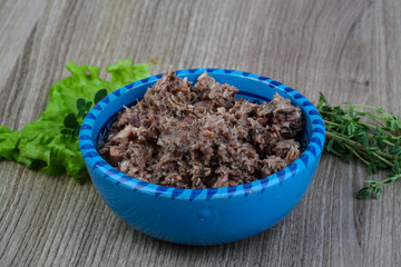 Canned tuna