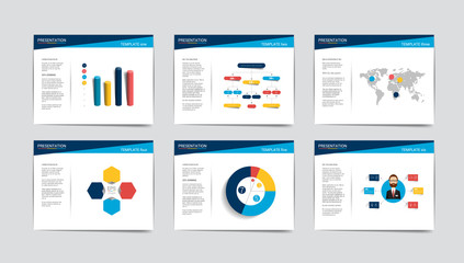 Fototapeta na wymiar Presentation business templates. Infographics for leaflet, poster, slide, magazine, book, brochure, website, print.