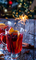 spices and mulled wine