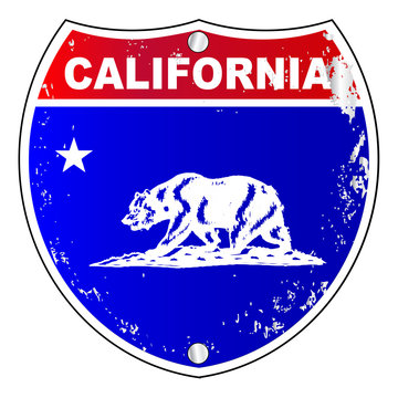 California Interstate Sign