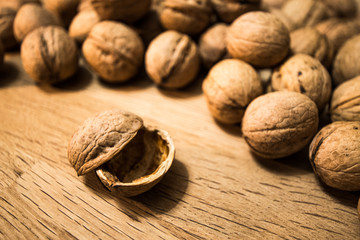 Herbstliche Walnüsse