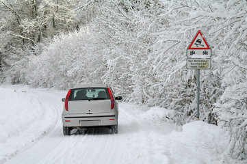 Kein Winterdienst...