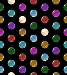 crystal ball dot pattern color