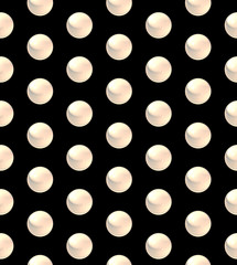 crystal ball dot pattern white