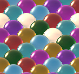 crystal ball overlap pattern color