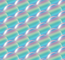 crystal ball overlap pattern rainbow