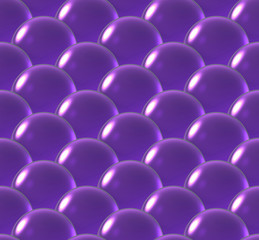 crystal ball overlap pattern purple