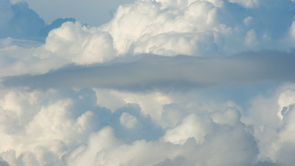 Fluffy beautiful clouds