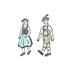 Berge in Bayern und Österrech