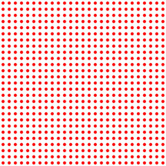 Red Dots on White Pattern