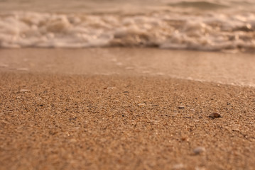 Fototapeta na wymiar Sandy beach