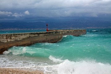 Storm in Dalmatia