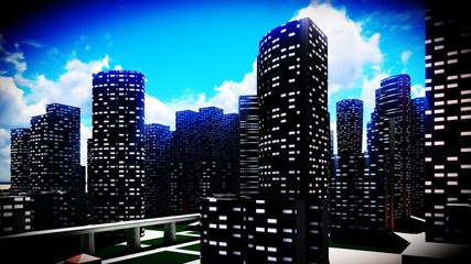 metropolis - panoramic view