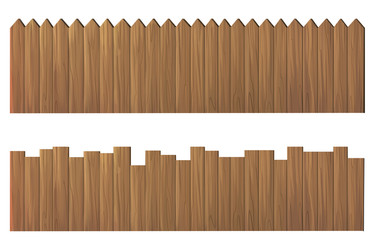wooden fence