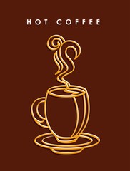 delicious coffee  design