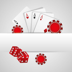 casino gambling concept